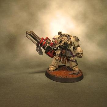 Deathwing Terminator  Assault Cannon by kabaddon