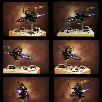 Dark eldar jetbike by MrDracorus