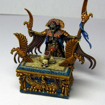 Tomb Kings Casket of Souls (without base and guardians) by pesa