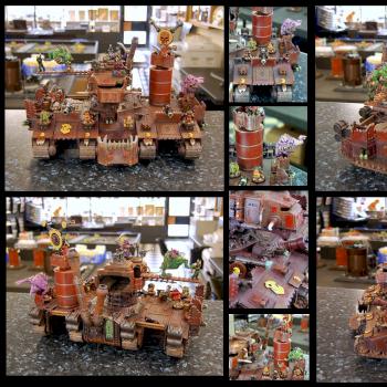 Ork Looted Wagon by Wizard Workshop