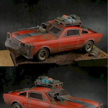 '66 Ford Shelby Zombie Hunter by megazord_man