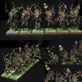 Wood Elf Dryads by Anolecrab