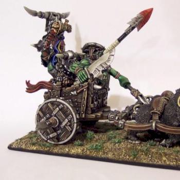 Orc Warboss on Chariot by JTY