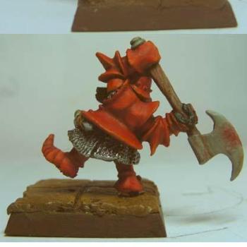 Skarsol Skullsmasher - Old school Chaos dwarf by brombz