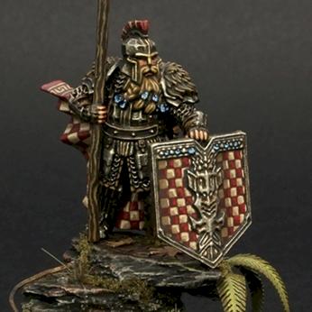 Iron Hills Captain Golden Demon UK BRONZE by Dead Marsh Spectre