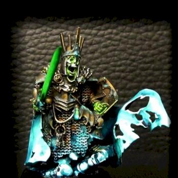 Warhammer VAMPIRE COUNTS Wight King with Baleful Tomb Blade by Hexagone Club