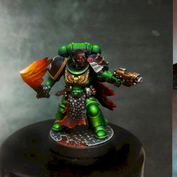 Space marines salamanders captain conversion by risk0