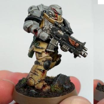 Space marine Primaris Intercessor by Smileyfist