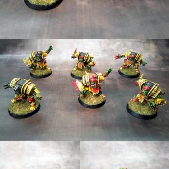 Blood Bowl Orc Team - Orcland Raiders by Home Of CadaveR