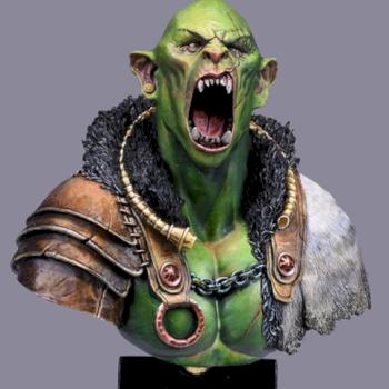 Orc Bust_ general Pictures by Banshee