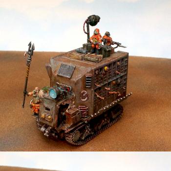 Necromunda Ash Waste Slaver Kart by WorkingStiff