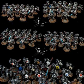 Primaris Deathwatch Intercessors by CroWarGamePainting