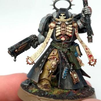 Space marine Primaris Chaplain by Smileyfist