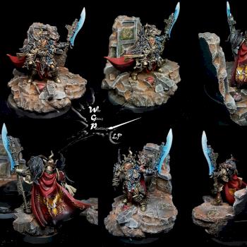 Constantin Valdor Captain General of the Legio Custodes by CroWarGamePainting