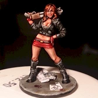 Lea - Zombicide Survivor by jambeautiste