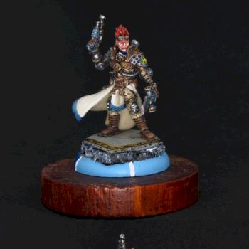 Commander Coleman Stryker, Cygnar warcaster by fluisterwoud