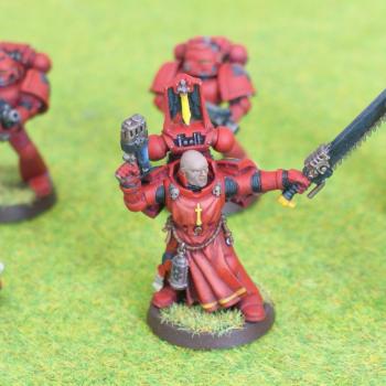 Blood Angels Tactical Squad by Lesrac