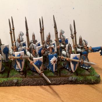 High Elves Spearmen by Mojo77