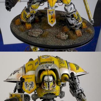 Imperial Knight - House Hawkshroud by Jarrett