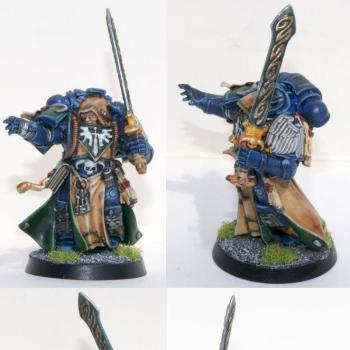 Dark Vengeance SM Dark Angels Librarian 3 by Brush of War Studio