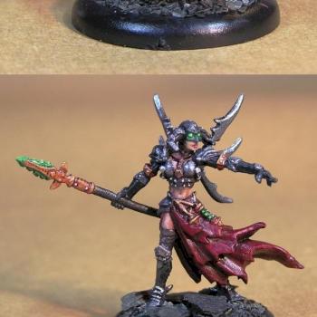 Cryx Warmachine Warwitch Deneghra by necron2.0