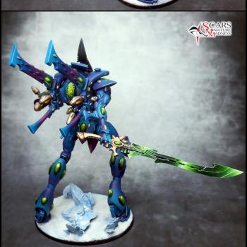 Eldar Wraight Knight by Darkritual