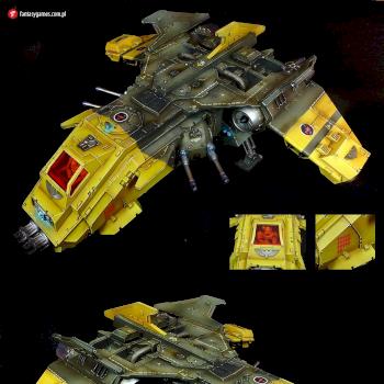 Fire Raptor Gunship - Red Scorpions by fantasygames.com.pl