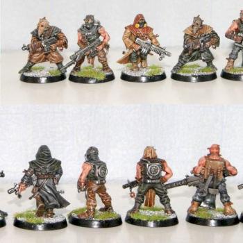 Dark Vengeance CSM Cultists with autoguns 2 by Brush of War Studio