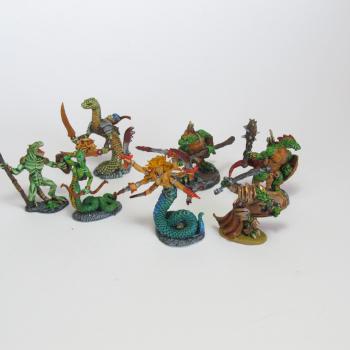 Reaper Kickstarter: Vampire Level - Lizardmen by IshtalBloodfist