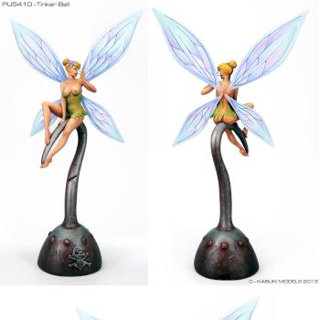 Tinker Bell - Kabuki Models Big Sisters fairy Tales pin-up by KABUKI MODELS