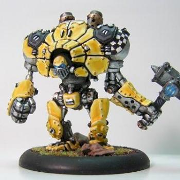 Warmachine Cygnar Ironclad by r2j1