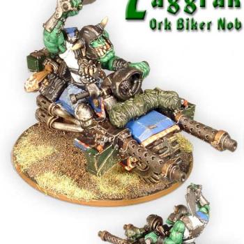 Zaggrak, Ork Biker Nob by Agatheron