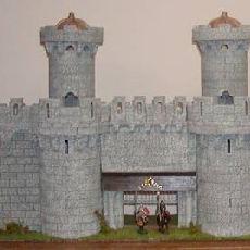 Castle Main Gate Wall by jahecker