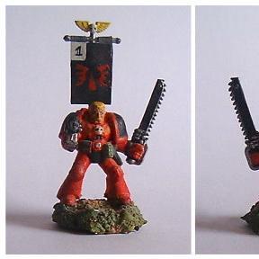 Space marine sergeant by freakinacage