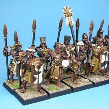 Asar spearmen unit by EricRoof