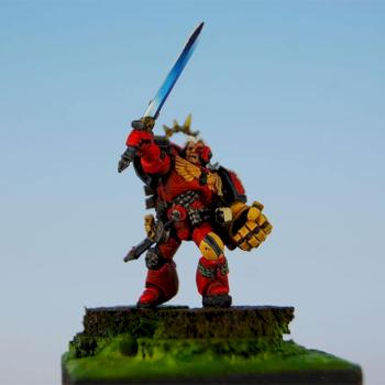 Blood Angels Captain by virtualonmars