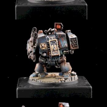 Ultramarines Dreadnought by jabbayoda