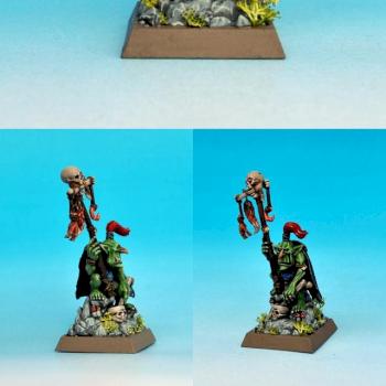 Plastic Goblin Shaman by red gobbo