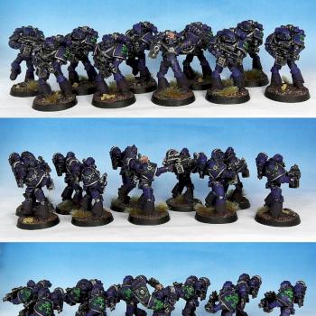 Alpha Legion Pre Heresy Sternguard Veterans by Wickedcarrot