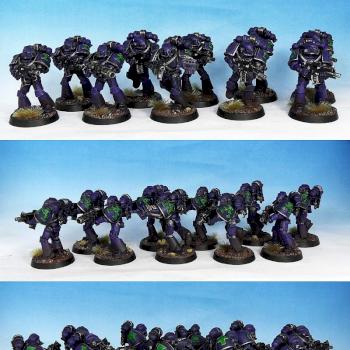 Alpha Legion Pre Heresy Tactical Squad 1 by Wickedcarrot