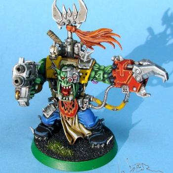 Ork Warboss with Power Klaw (AoBR) by Kenndogg