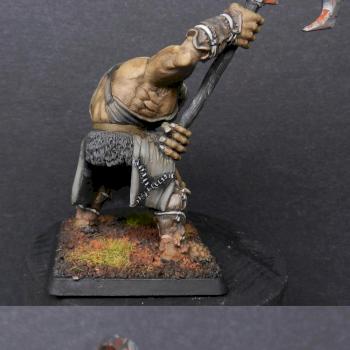 Hook Mountain Ogre #2 by StillLifeMiniatures