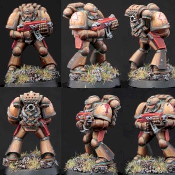 Space Marine Minotaurs by lord sith alucard