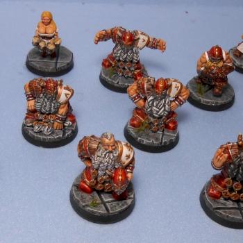 Dwarves Blood Bowl team by taz69