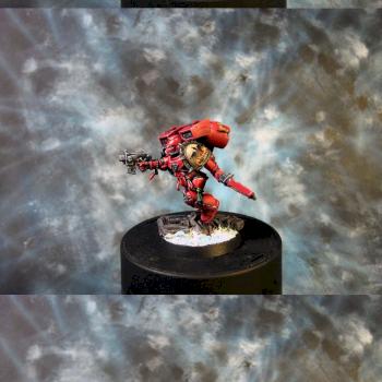 Space Marines Blood Ravens Captain by Siticus