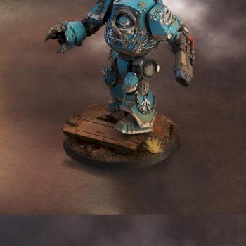 Alpha Legion Contemptor Dreadnought by highelf