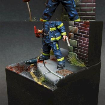 Levon - Fire fighter by slave of paint