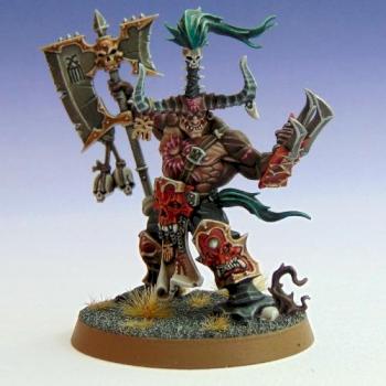 Age of Sigmar Exalted Deathbringer by SuperblyPaintedMiniatures