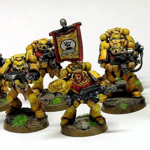 Imperial Fists Tactical Squad by Addasko