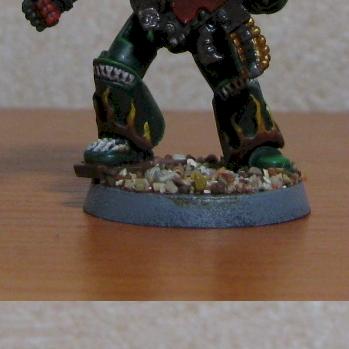 Elite trooper of Dark Angels by hardnikel